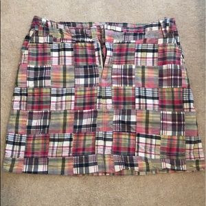 Plaid Mini Skirt